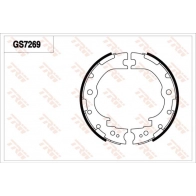 Барабанные колодки TRW GS7269 3322937311293 1216946477 TIC0 Y
