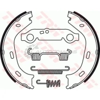 Колодки ручника TRW gs8218 3322936302377 F7A4 EU Mercedes S-Class (W126) 1 1 300 SE, SEL (126.024, 126.025) 188 л.с. 1985 – 1989