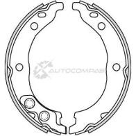 Колодки ручника TRW TW2 A7 1530771 gs8715 3322937513925 - Изображение 2