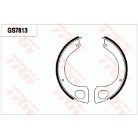 Барабанные тормозные колодки ручника TRW OH EGT4 1216946903 GS7813
