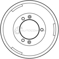 Тормозной барабан TRW 1522818 ZXT HY db4039 3322937075201 - Изображение 2