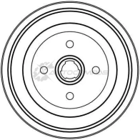 Тормозной барабан TRW 10CEYP 9 3322937075591 db4088 1522864 - Изображение 2