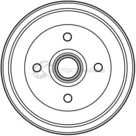 Тормозной барабан TRW DNE WS3U db4121 3322937075805 1522891 - Изображение 2