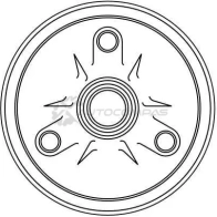 Тормозной барабан TRW db4122 1522893 8HV 1TGO 3322937211036 - Изображение 2