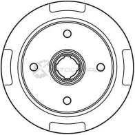 Тормозной барабан TRW 1522908 AL56W W 3322937075898 db4133 - Изображение 2