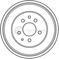 Тормозной барабан TRW 3322937200320 1522915 db4138 SP 3V2 - Изображение 2