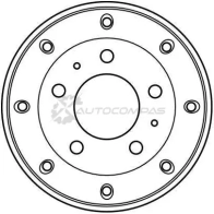 Тормозной барабан TRW 1522926 db4155 3322937135141 O W80Z - Изображение 2