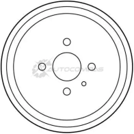 Тормозной барабан TRW db4229 UM5QD 8 1523002 3322937241316 - Изображение 2