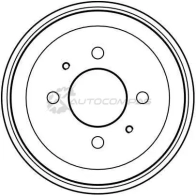 Тормозной барабан TRW db4236 3322937241385 1523009 R2 JFN - Изображение 2