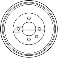 Тормозной барабан TRW 3322937322473 1523054 0 MJI49 db4278 - Изображение 2