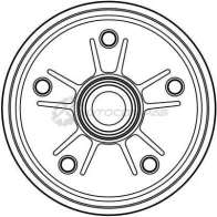 Тормозной барабан TRW 1523056 db4280 N WKHD 3322937322497 - Изображение 2