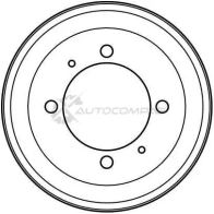 Тормозной барабан TRW K7 EMCE7 db4283 1523060 3322937322527 - Изображение 2