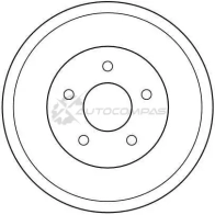 Тормозной барабан TRW 3322937363513 KLEO 5 db4309 1523097 - Изображение 2