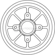 Тормозной барабан TRW 1523098 Y 76EV db4310 3322937363506 - Изображение 2