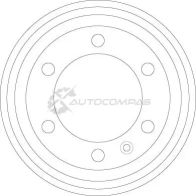 Тормозной барабан TRW 1523191 db4397 IX XQK2 3322938255244 - Изображение 2