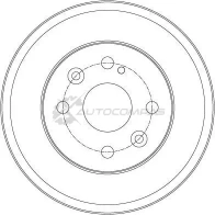 Тормозной барабан TRW db4429 1523212 Q 5TCY8 3322938170615 - Изображение 2