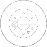 Тормозной барабан TRW 3322938144241 X O967 db4545 1523223 - Изображение 2