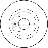 Тормозной диск TRW C 9LT2S 1523245 df1025 3322936102502 - Изображение 2