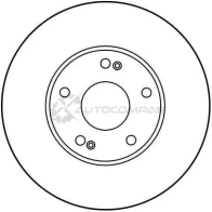 Тормозной диск TRW df1036 S35K 99 3322936103608 1523254 - Изображение 2