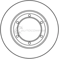 Тормозной диск TRW 1523257 PZHB 0 3322936110507 df1105 - Изображение 2