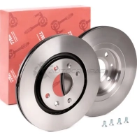 Тормозной диск TRW 1523277 3322936122005 65 O0K4 df1220 - Изображение 2