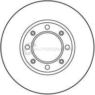 Тормозной диск TRW df1300 B LRAUAH 1523283 3322936130000 - Изображение 2
