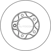 Тормозной диск TRW 3322936151302 df1513 1523313 O 3ZCKQ - Изображение 2