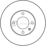 Тормозной диск TRW QAW5 W4P 1523317 3322936151807 df1518 - Изображение 2