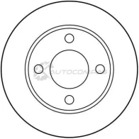 Тормозной диск TRW 3322936152606 G1P7 1 df1526 1523322 - Изображение 2