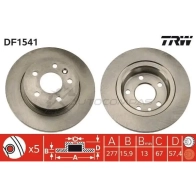 Тормозной диск TRW 1523335 3322937076031 2 IR2GW df1541