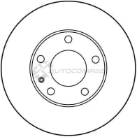 Тормозной диск TRW 1523342 3322936155706 df1557 2P 8QZB - Изображение 2