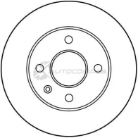 Тормозной диск TRW 1523407 df1655 3322936165507 I 23MUV - Изображение 2