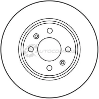 Тормозной диск TRW 1LQ 9XNP 1523414 3322936166306 df1663 - Изображение 2