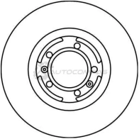Тормозной диск TRW 1523446 RD492 V df1716 3322936171607 - Изображение 2