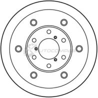 Тормозной диск TRW 5 GTRRV6 1523472 3322937335350 df1758s - Изображение 2