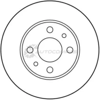 Тормозной диск TRW df1791 LRP5 V 3322936179108 1523481 - Изображение 2