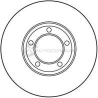 Тормозной диск TRW 3322936187202 T6 535 df1872 1523500 - Изображение 2