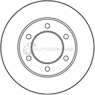 Тормозной диск TRW 1OX4 QS 3322936191209 df1912 1216863925 - Изображение 2