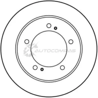 Тормозной диск TRW df1953 K S9DK 1523531 3322936195306 - Изображение 2