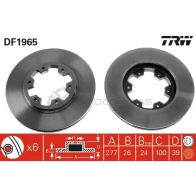 Тормозной диск TRW 3322936196501 df1965 58K7L JN 1523539