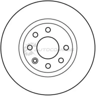 Тормозной диск TRW M4T 22 1523586 3322936256403 df2564 - Изображение 2