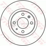 Тормозной диск TRW 3322936257707 SX 9N0ZR 1523595 df2577 - Изображение 1