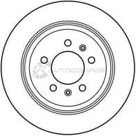 Тормозной диск TRW QIS 6CSK df2582 3322936258209 1523600 - Изображение 2