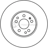 Тормозной диск TRW df2595s 3322937335282 1523615 JE1M E - Изображение 2