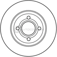 Тормозной диск TRW 3322937076253 F8 MCF32 df2597 1523617 - Изображение 2