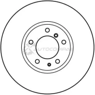 Тормозной диск TRW 34DA W 3322937335497 df2602s 1523623 - Изображение 2