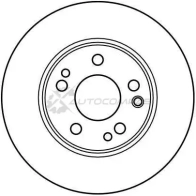 Тормозной диск TRW 3CP5 0 1523627 3322937076345 df2608 - Изображение 2