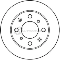 Тормозной диск TRW DMC TGMQ 1523655 3322937076628 df2640 - Изображение 2