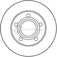 Тормозной диск TRW 1523677 9W QFN0J df2666 3322937108466 - Изображение 2