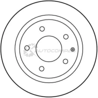 Тормозной диск TRW df2705 F0J BN 3322937117543 1523702 - Изображение 2